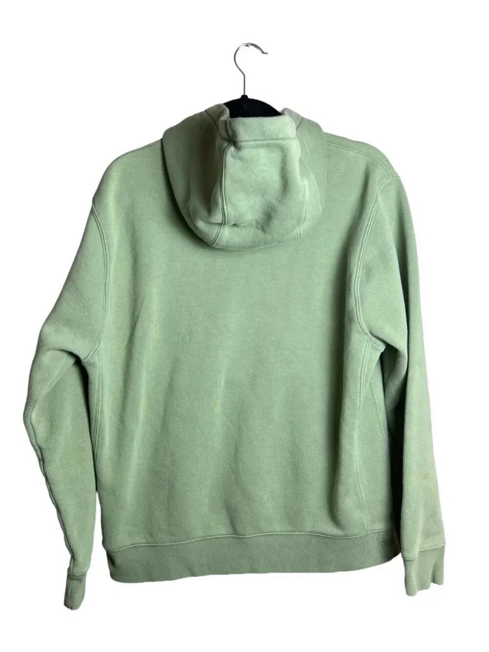 Nike‎ Club Fleece Hoodie Sage Green Embroidered Minimalist